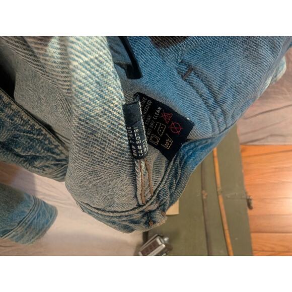 Tommy Hilfiger Denim Jacket VTG szL - Picture 6 of 6